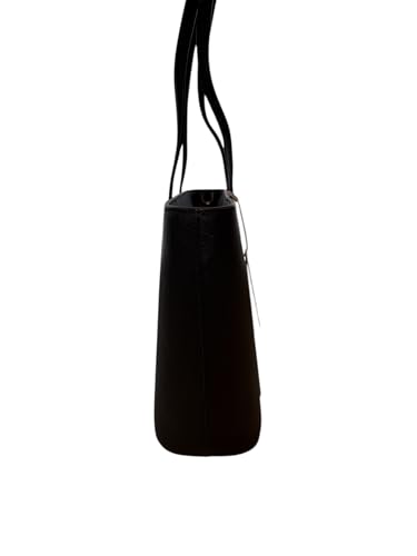 Image of Tory Burch Emerson Top Zip Tote Detachable Crossbody Strap (Tory Navy)
