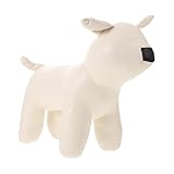 Cuero fácil de limpiar: este modelo de expositor para perros, que proporciona resistencia y es fácil de limpiar, es ideal para entornos de expositores de ropa concurridos