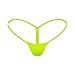 Mbotnee G-Strings Micro Thongs for Women Tiny Panties Low Rise T-back Underwear(10 packs-Multicolors 3, Small)