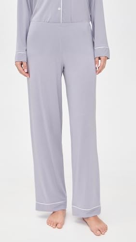 Image of Eberjey Gisele Classic Women's Pajama Set | Long Sleeve Shirt + Long Pants