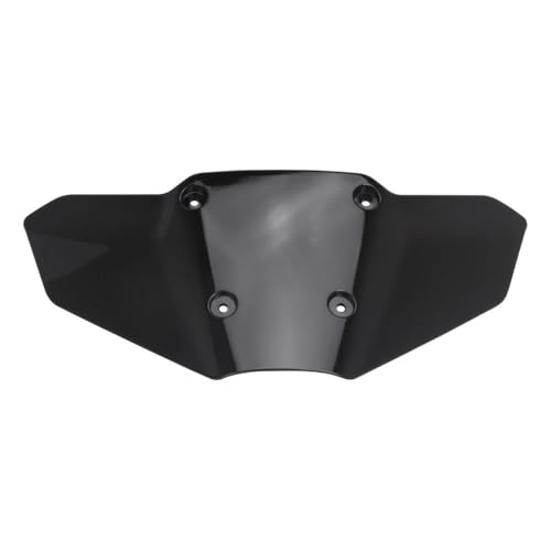 Motorrad Windschutzscheibe Windschutzscheibe Windabweiser Für Yamaha MT-09 MT 09 MT09 2024 Wind Bildschirm Schild Halterung Kit Windschild Windabweiser Windschutz(SCHWARZ)