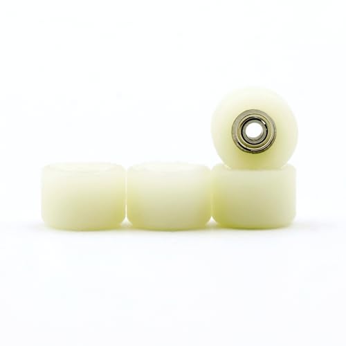 Image of 65D Urethane Fingerboard Wheels Pro Bowl Shape (Beige)