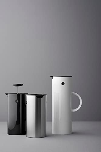 Stelton Isolierkanne EM77 – Doppelwandige Kanne für heiße und kalte Getränke