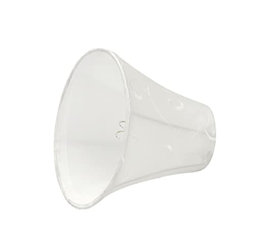 Image of Aspen Creative 30057-9A, Bell Clip-On Chandelier Lamp Shade, Beige, 3 inch Top x 6 inch Bottom x 5 inch Slant Height, Set of 9