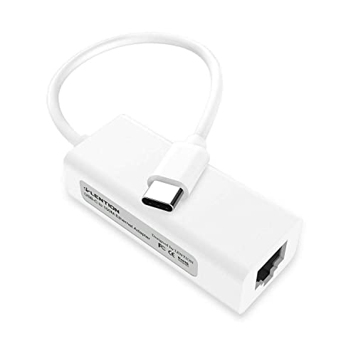 Multibao USB-C/TYPE-C to ETHERNET LAN internet Cable Adapter RJ45 MACbook & TypeC Devices