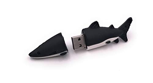 Clé USB 3.0 requin noir 64 Go, l'accessoire de bureau original