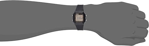 Casio Men's Watch - W-800H-1AVDF Grey Dial