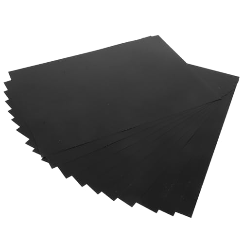 Ciieeo 10stücke Fotorahmenfolie Aus Pvc Starre Schutzfolie Für Bastelkarten Transparent Zuschneidbar Für Postkarten Und Dokumente Einlage Für Bilderrahmen