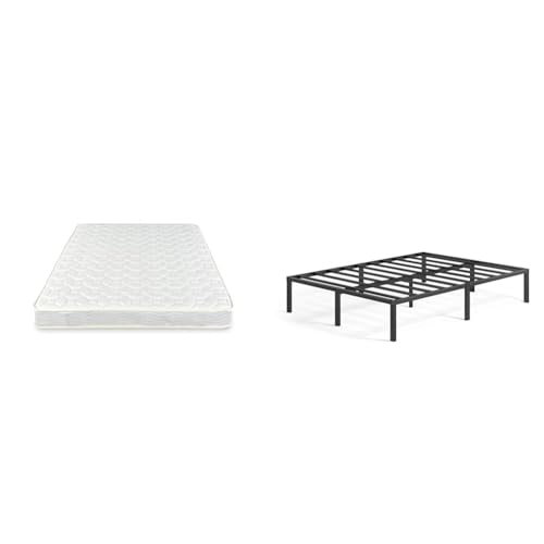 ZINUS�y�Z�b�g�����zZINUS Regular �|�P�b�g�R�C���}�b�g���X �h�ۖh�_�j���H(15cm/�Z�~�_�u��/�z���C�g) +Yelena �x�b�h�t���[�� 36cm �u���b�N �Z�~�_�u��