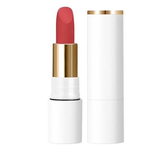 Image of Eoixuqba Matte Lipstick, Bisou Balm, 3.8g Bisou Balm Sheer Matte Lipstick, Matte Non Stick Lipstick, Bisou Matte Cream Balm, Lipstick Long Lasting Waterproof, For Holiday Christmas Halloween Makeup