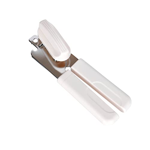 KitchenCraft Multi Function Can Opener with Built in Bottle Cap Remover, 18cm (7.1"), White/Silver - Image 2