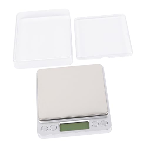 Genérico Escala De Precisión Báscula De Cocina Digital Escala De Alimentos Báscula De Cocina Práctica Silver