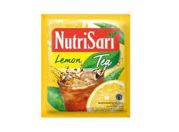 NutriSari Lemon Tea Instant Drink Powder 10-ct, 110 gram