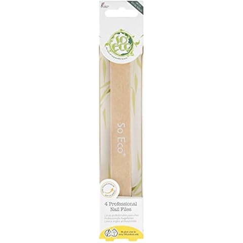 So Eco Professional Nail Files - 4 Pack, Beige (80 40 091) Cover