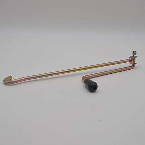 Image of Elarco Car Truck Van Scissor Lift Jack Crank Handle, Car Steel Tire Wheel Lug Wrench Scissor Jack Crank