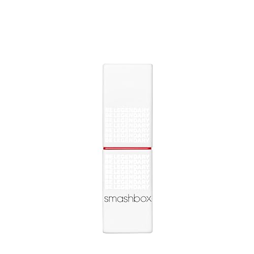 Smashbox Be Legendary Prime & Plush Lipstick | Creamy, Peptide-Infused, Lipstick with Primer for Smooth Color & Moisture Boosting Ceramides, 0.11 Ounce
