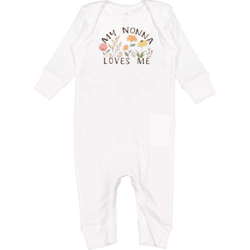 inktastic My Nonna Loves Me Baby Romper Coveralls