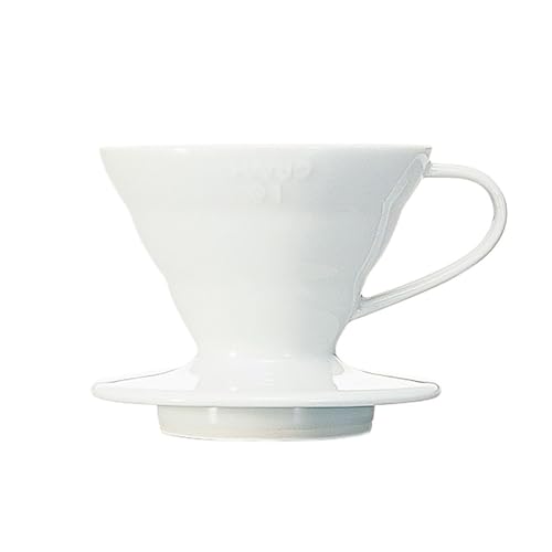 HARIO(ハリオ) V60 透過ドリッパー 01 セラミック ホワイト 1~2杯用 コーヒー ハンドドリップ 日本製 VDCR-01-W（Amazon）