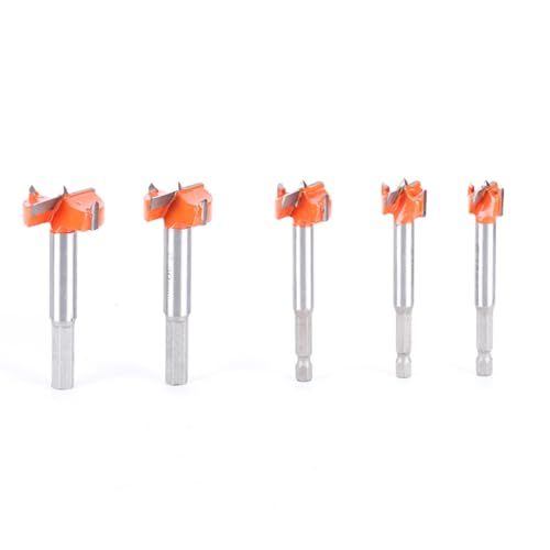 Set de brocas para madera con puntas de carburo 15-60 mm miniatura 6