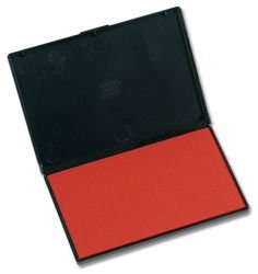 Trodat 9052 Ink Stamp Pad for Classic Stamp Range 110x70mm Red Ref 56346