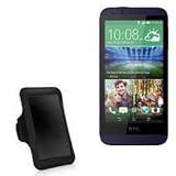 BoxWave Case Compatible with HTC Desire 510 - Sports Armband, Adjustable Armband for Workout and Running for HTC Desire 510 - Jet Black