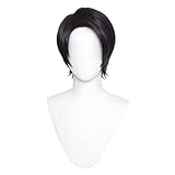 Meguru Okkotsu Yuta Jujutsu Kaisen COS Wig Black Short Hair for Women Men Cosplay Party Halloween Christmas Comic Con