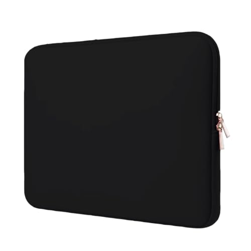 Case Capa Pasta Estojo Maleta Notebook Macbook Ultrabook Neoprene 15.6/14/13.3/12/11 (Preto, 14.1'' - 36cm x 25cm)