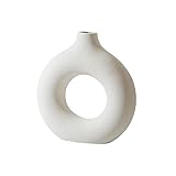 Tamaño estable: pequeño y pequeño en diseño de rosquilla, parte inferior plana estable, estos dulces jarrones son ideales para crear en cualquier centro llamativo para diferentes decoraciones de escena. También es adecuado para salón, mesa, comedor, oficina.