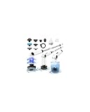 Spazzola Rotante Pulizia Casa, [Vrsione Aggiornata - Regolabile] Homtronics Spazzola Elettrica per Pulizia, Spazzola Elettrica Rotante con 8 Testine Sostituibili per Bagno Piastrelle Vasca Cucina Auto