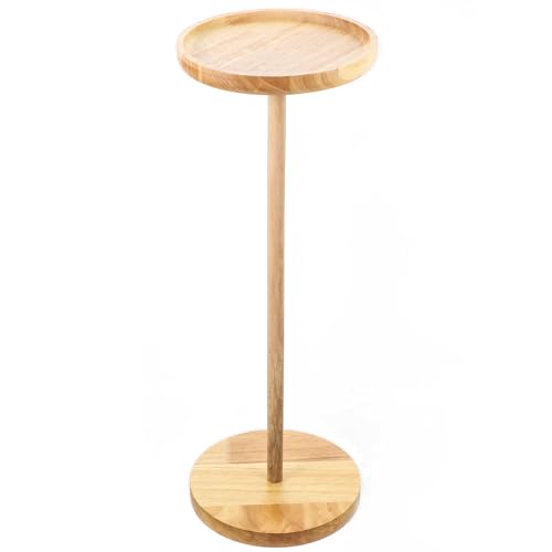 Soporte de Madera Sólida para Tambor Handpan y Steel Tongue Drum 7.67x7.67x21.25 in miniatura 1