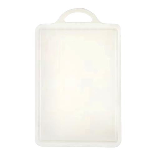 Tablas de cortar, 28 x 23 x 0,7 cm, antibacteriano, no deslizante, doble placa lateral, corte de carne, camping, boda y uso al aire libre