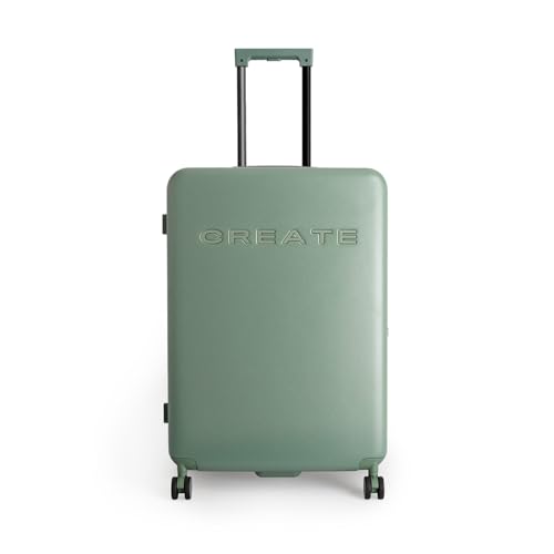 CREATE / Luggage Studio/Valise Rigide en Polycarbonate Vert Sauge /