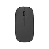 generico Mouse Bluetooth Senza Filo - Silenzioso, Mini, Nero | 1 Pezzo | per Telefono, Tablet, Portatile |