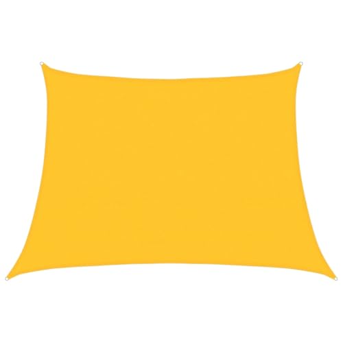 Toile ombrage imperméable jaune protégeant à 90% des UV 160g - 2