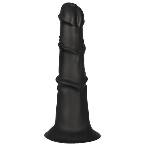 Dildo cheval réaliste xxl énorme gode de 32 cm silicone black-m