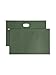 Smead Hanging File Pocket, 3-1/2 Inch Expansion, Legal Size, Standard Green, 10 Per Box (64320)