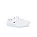 Lacoste Women's Deuce Base Sneaker, White/White, 10