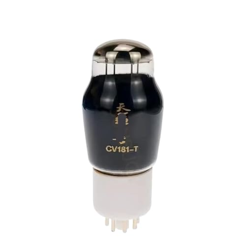 LHXEQJAM CV181-T CV181 Vacuum Tube Precision Matching Replaces 6SN7 CV181 6N8P 6H8C ECC32 Power Amplifier Tube(1 Piece CV181-T)