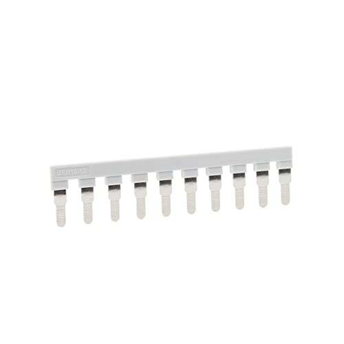 Bloque de terminales puenteado con conector de inserción EB 10-12 para guías DIN 2