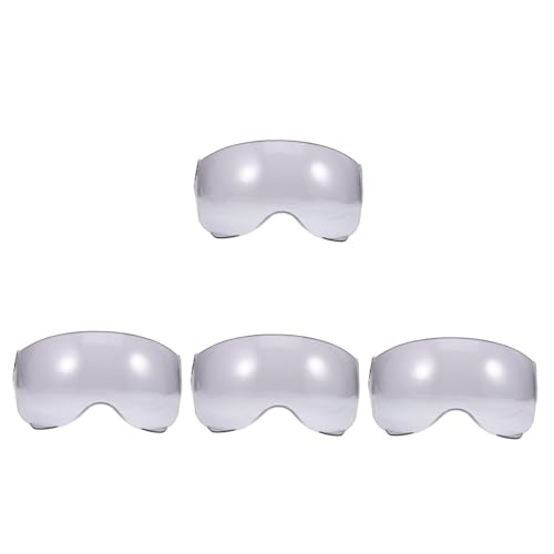 Casque solaire Milisten gris universel avec lentille anti-rayures pour véhicule électrique