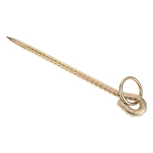 Toyvian Heavy Duty Dog Tie Out Stake Ground Spike for Large Dogs Stable Pet Tying for Camping and Outdoor Use Easy Install for Tents and Canopies