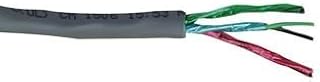 BELDEN 9730 060100 SHLD MULTIPR CABLE 3PR 100FT 300V CHR