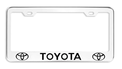 OEM Stainless Steel License Plate Frame for Toyota