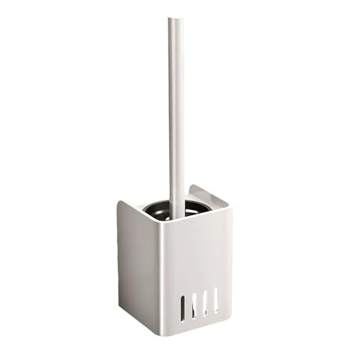 Toilet Brush with No Drilling Required Convenient and Long Lasting Lavatory Bathroom Brush
