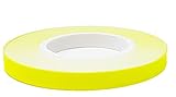 Fabricado en España 4R Quattroerre.it 10260 Wheel Stripes Franjas Fluorescentes para Llantas de Moto, Amarillo, 5 mm x 6 mt