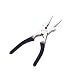 WeldForce FLEXCORE Spring-Loaded Rubber Grip MIG Welding Pliers, Black