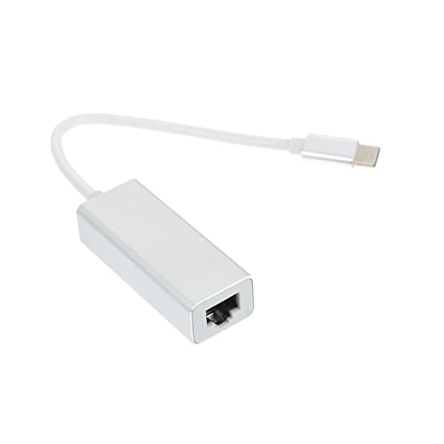 Adaptador Ethernet USB C compatible Mbps cable de red para portátil gaming y streaming 2