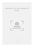 Editions Salabert Sonate n. 13, pour violon et piano violon