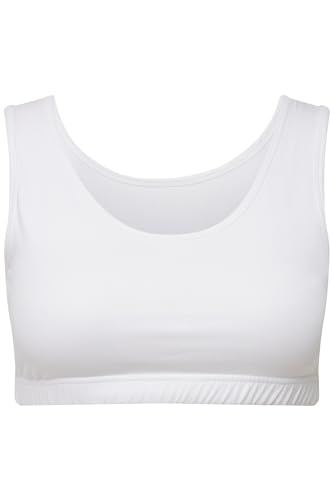 Ulla Popken Bustino Reggiseni, Bianco Neve, 42-44 Donna - 3