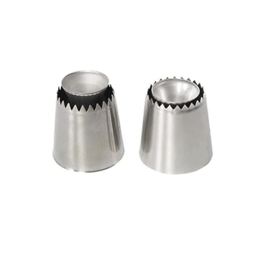 Bocchette decorative Punte per tubazioni Kit tubazioni in acciaio inox Ugelli per tubazioni per torte Set di ugelli per tubazioni per crema con set di ugelli per sacchetti di dolciumi Riutilizzare